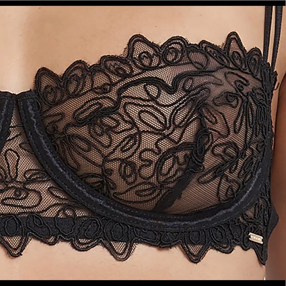 BNWT Audrey Bra Black size 32C - Picture 3 of 7